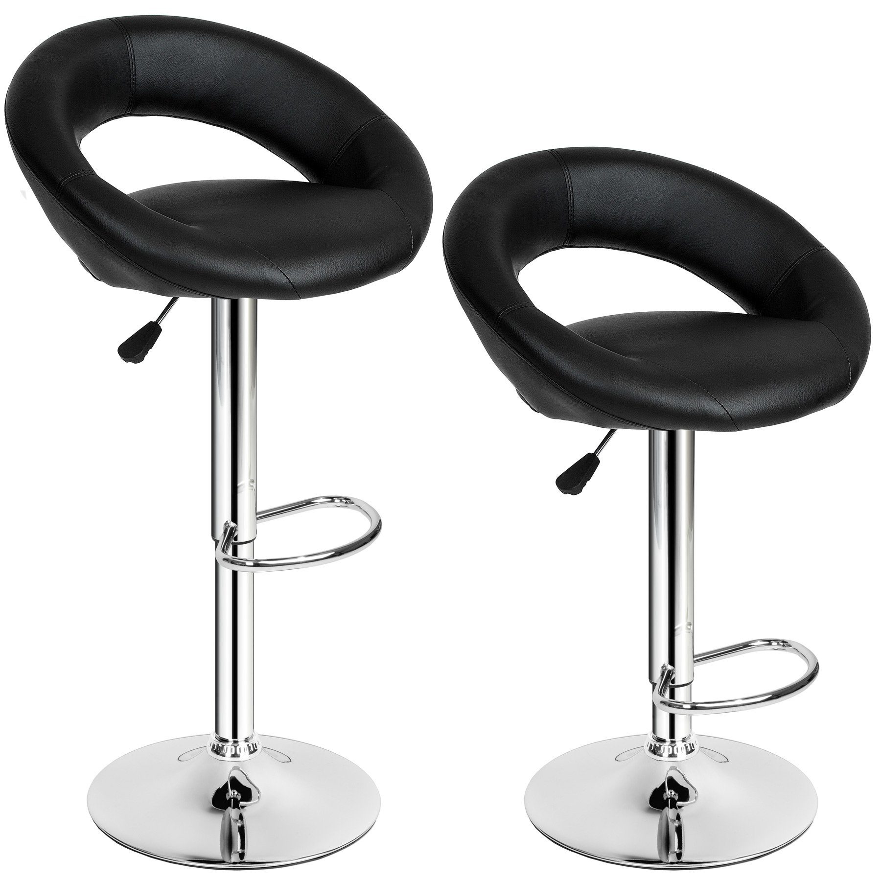 tectake Barhocker 2er Set Barhocker, gepolstert günstig online kaufen