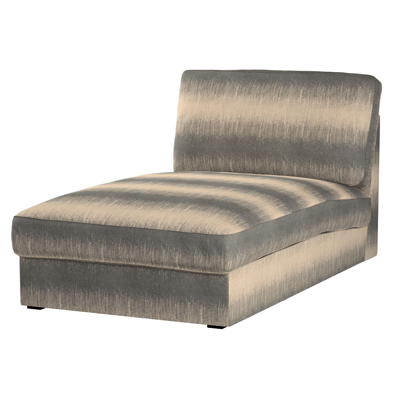 Bezug für Kivik Recamiere Sofa, grau-beige, Bezug für Kivik Recamiere, Livi günstig online kaufen