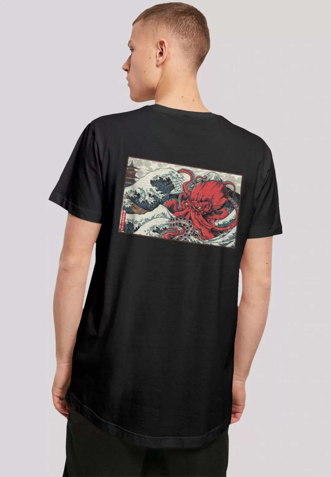 F4NT4STIC T-Shirt "Kanagawa Octopus", Print günstig online kaufen