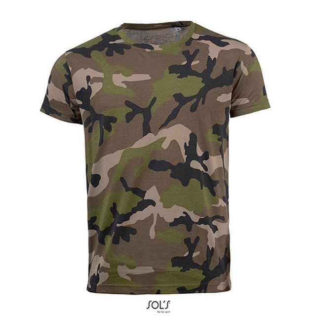 SOLS Rundhalsshirt Mens Camo / Tarn Herren T-Shirt günstig online kaufen