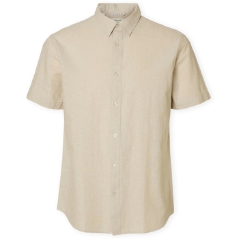 Selected  Hemdbluse Noos Reg-Sun Shirt - Pure Cashemere günstig online kaufen