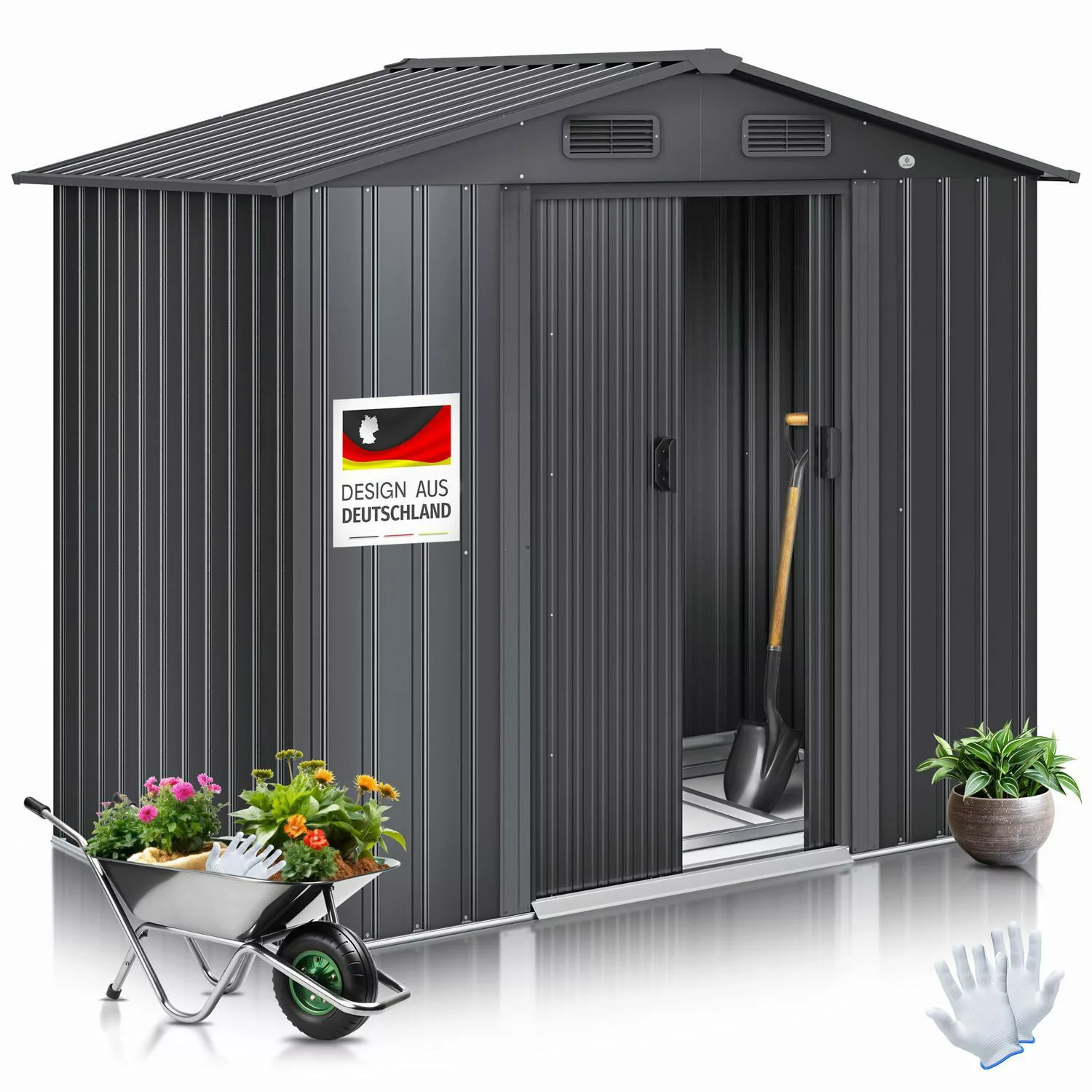 KESSER Gartenhaus, BxT: 132x132 cm, XL günstig online kaufen