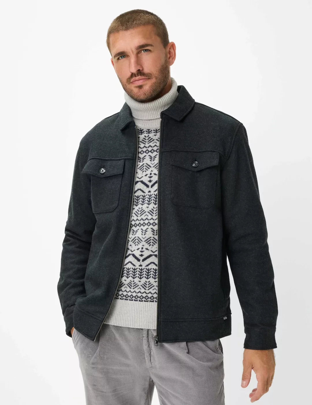 Brax Sweatjacke "Style SANTIAGO" günstig online kaufen