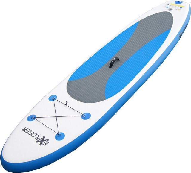 EXPLORER Inflatable SUP-Board »Explorer SUP 300 blau«, (Set, mit Paddel, Pu günstig online kaufen