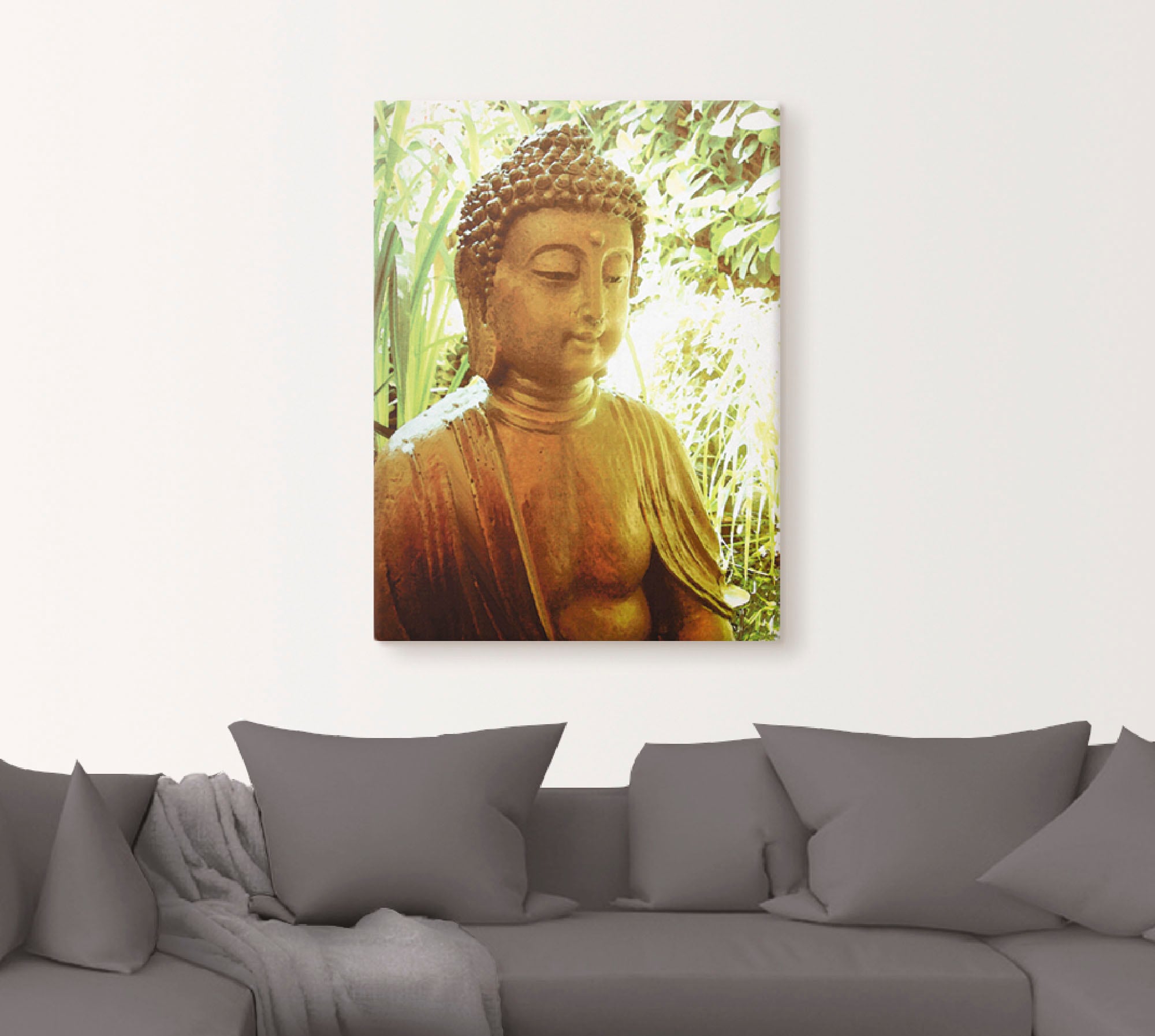 Artland Wandbild »Die Seele von Buddha«, Religion, (1 St.), als Leinwandbil günstig online kaufen
