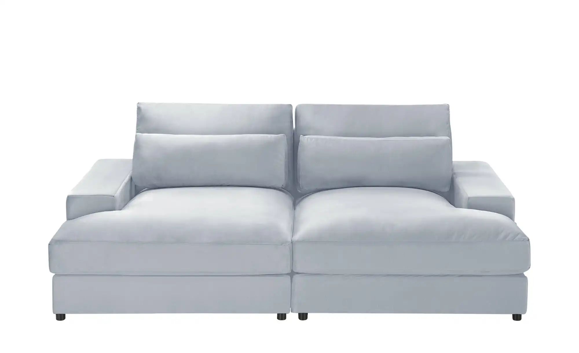 Lounge Sofa  Branna ¦ grau ¦ Maße (cm): B: 232 H: 88 T: 164 Polstermöbel > günstig online kaufen