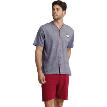 Admas  Pyjamas/ Nachthemden Pyjama Shorts Shirt Sailing Antonio Miro günstig online kaufen