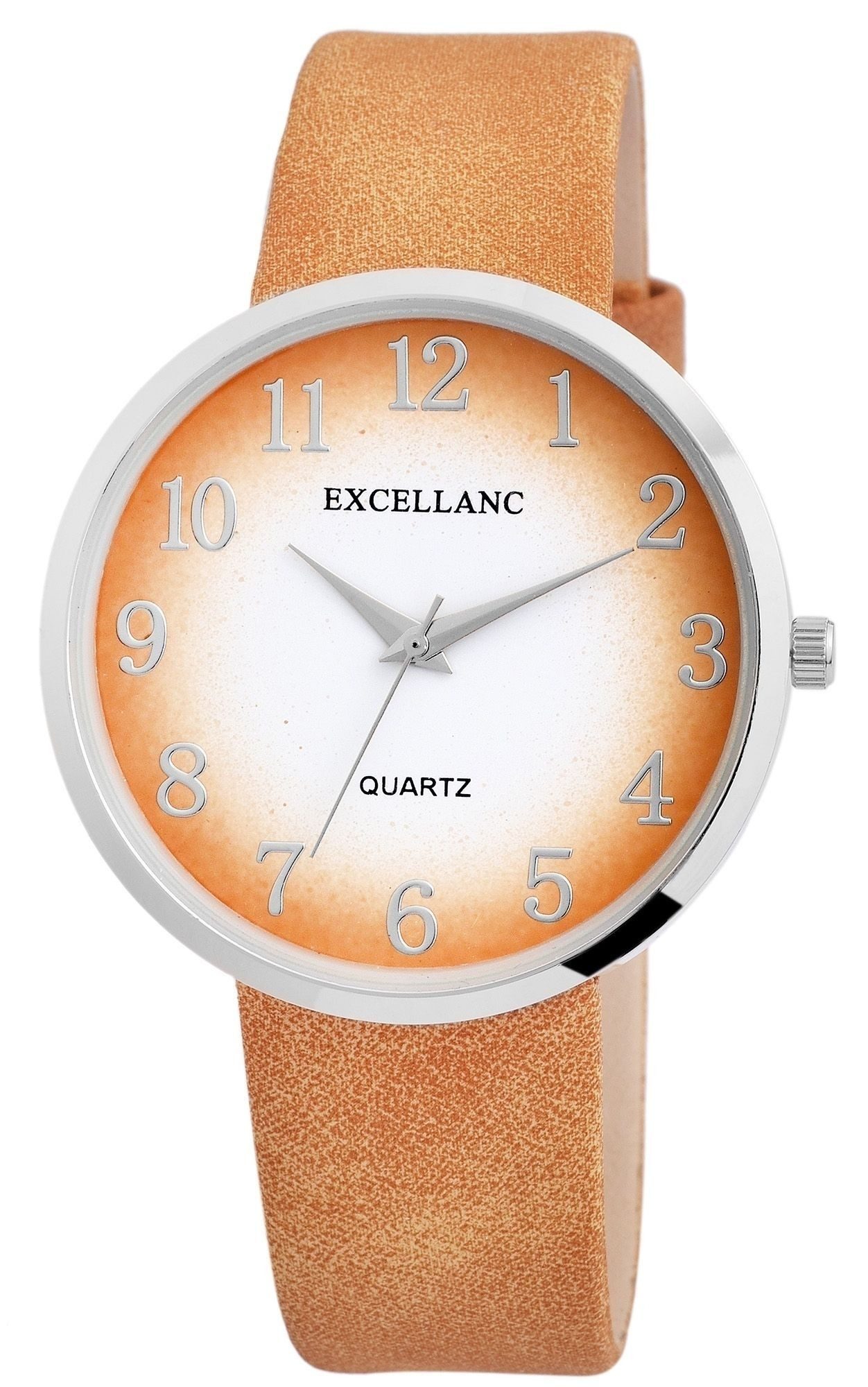 Excellanc Quarzuhr EX0032 Excellanc Herrenuhr Kunstleder günstig online kaufen
