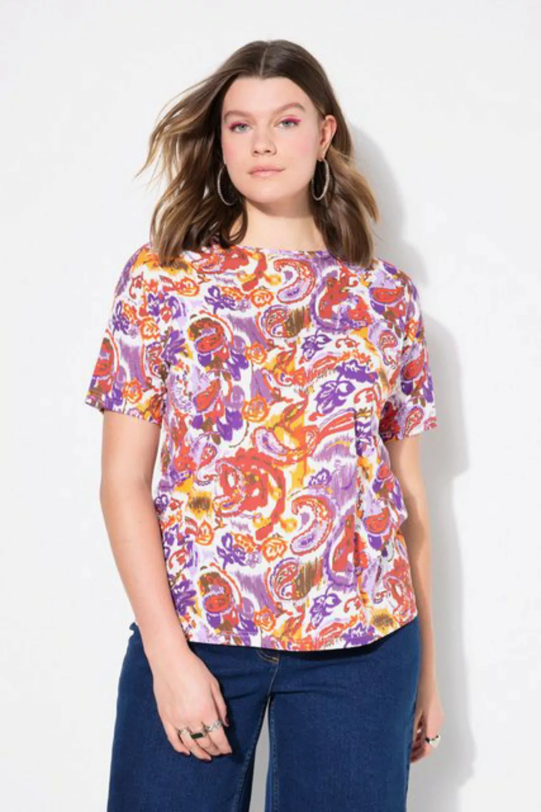 Studio Untold T-Shirt T-Shirt oversized Paisley günstig online kaufen