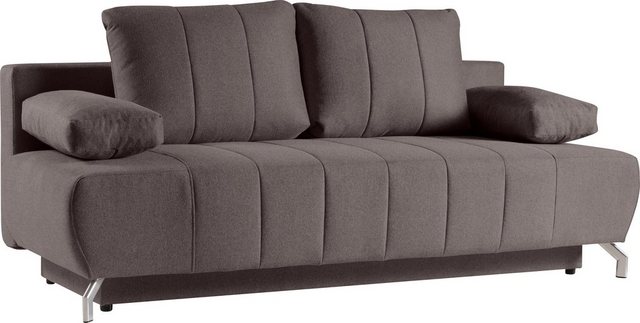 WERK2 Schlafsofa "Troya", 2-Sitzer Sofa und Schlafcouch mit Federkern & Bet günstig online kaufen