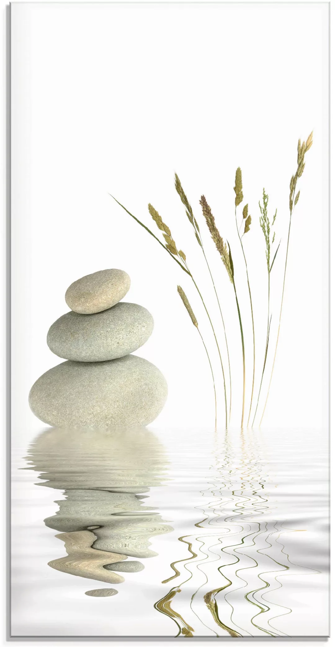 Artland Glasbild »Zen Friede«, Zen, (1 St.), in verschiedenen Größen günstig online kaufen