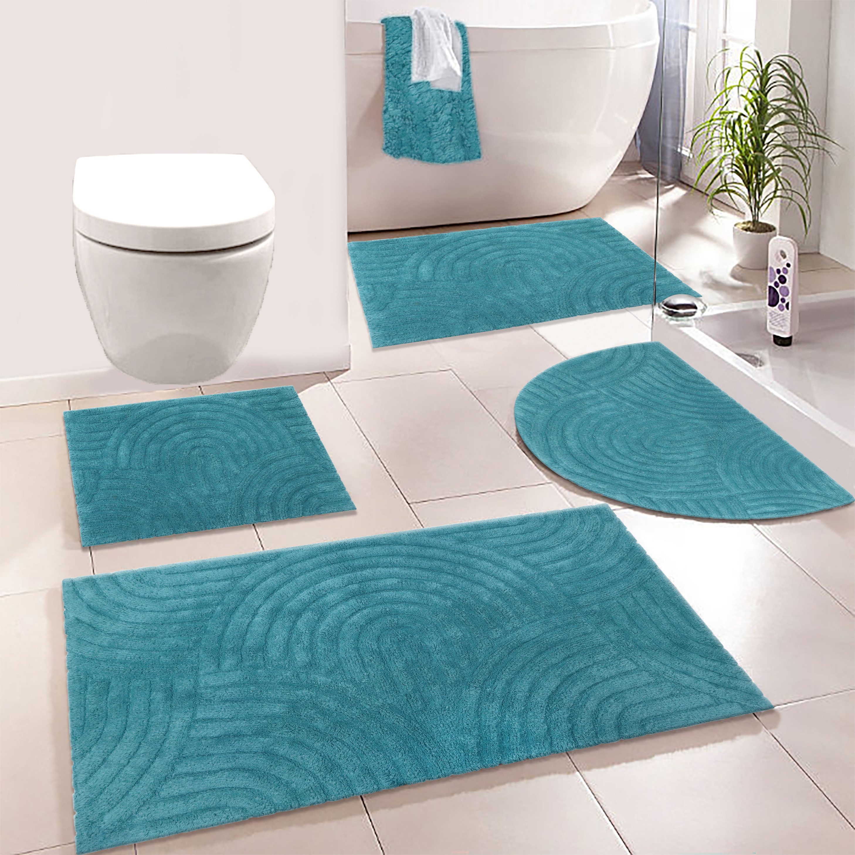 my home Badematte Juna, Badvorleger, Badezimmer günstig online kaufen