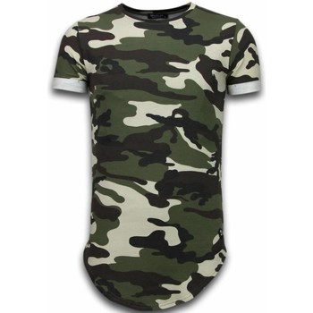 Tony Backer  T-Shirt Known Camouflage Long Fi Army günstig online kaufen