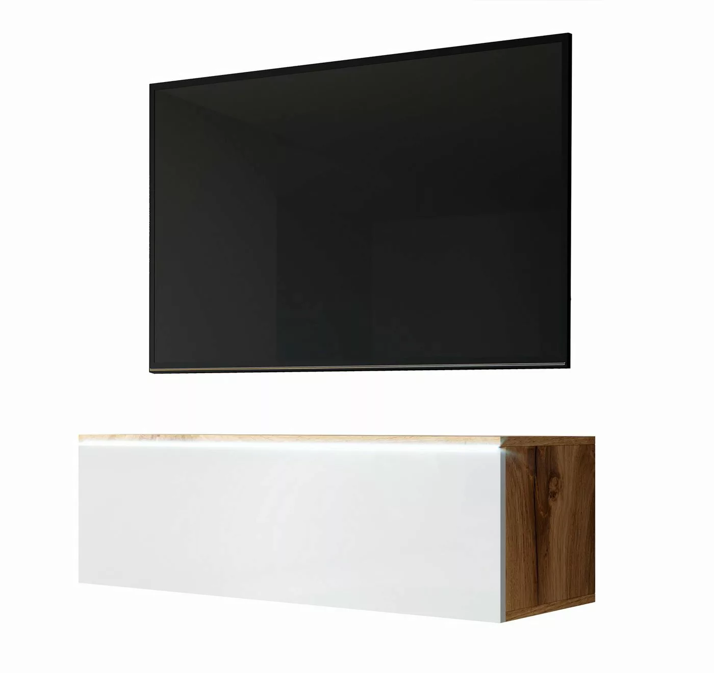 Furnix TV-Schrank BARCELLO Fernsehschrank 100 cm hängend/stehend mit/ohne L günstig online kaufen