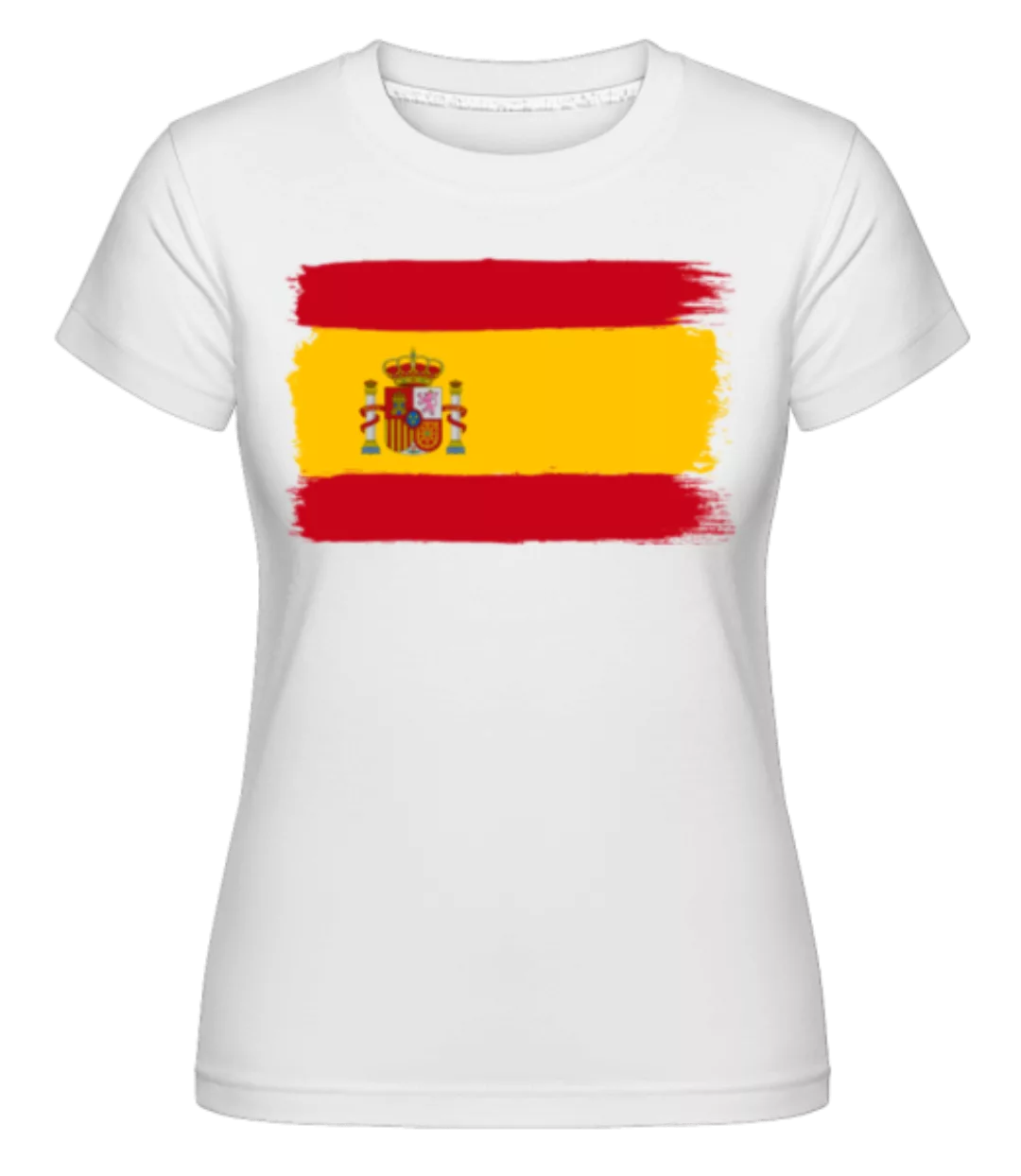Länder Flagge Spanien · Shirtinator Frauen T-Shirt günstig online kaufen