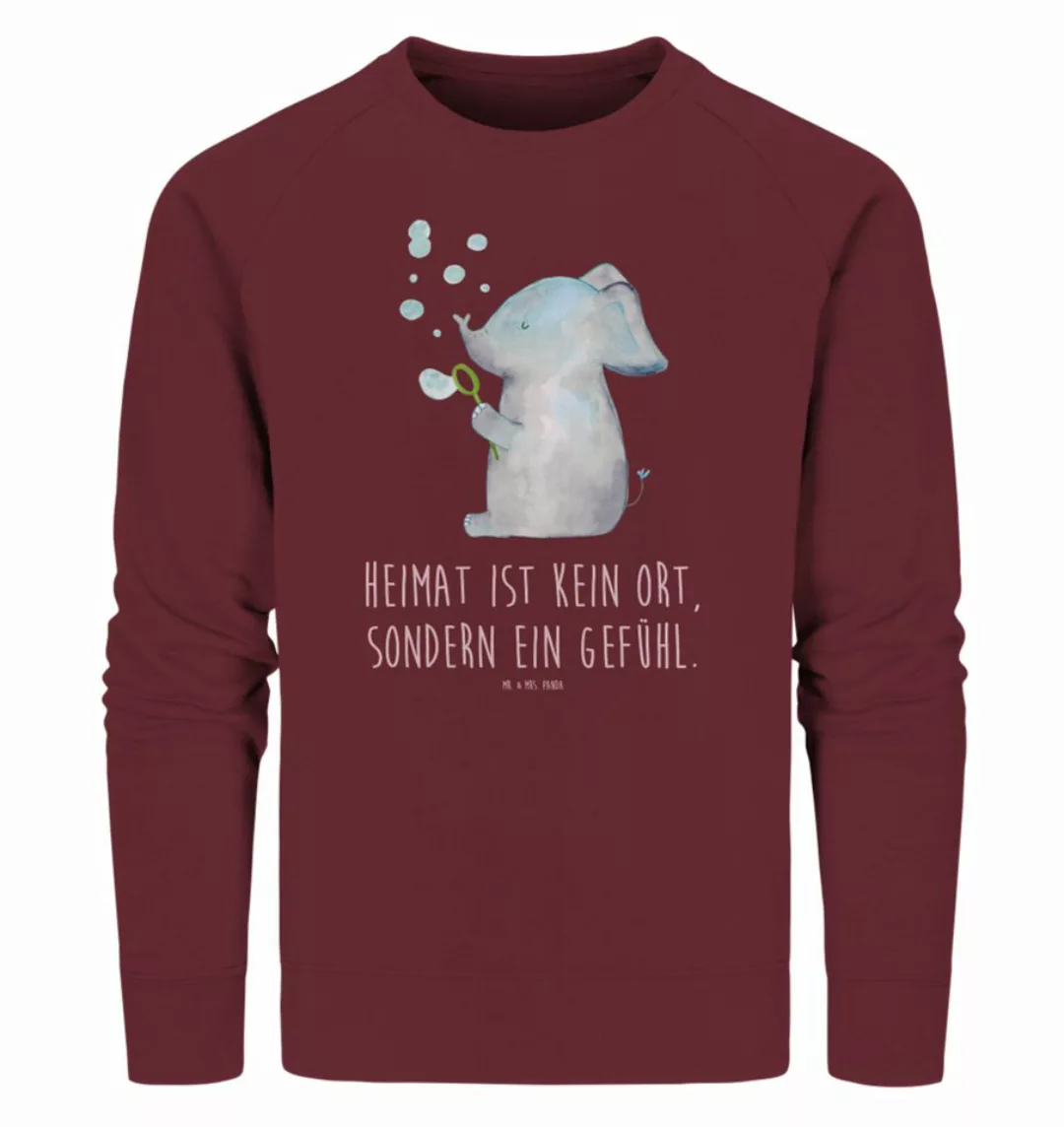 Mr. & Mrs. Panda Longpullover Größe XS Elefant Seifenblasen - Burgundy - Ge günstig online kaufen