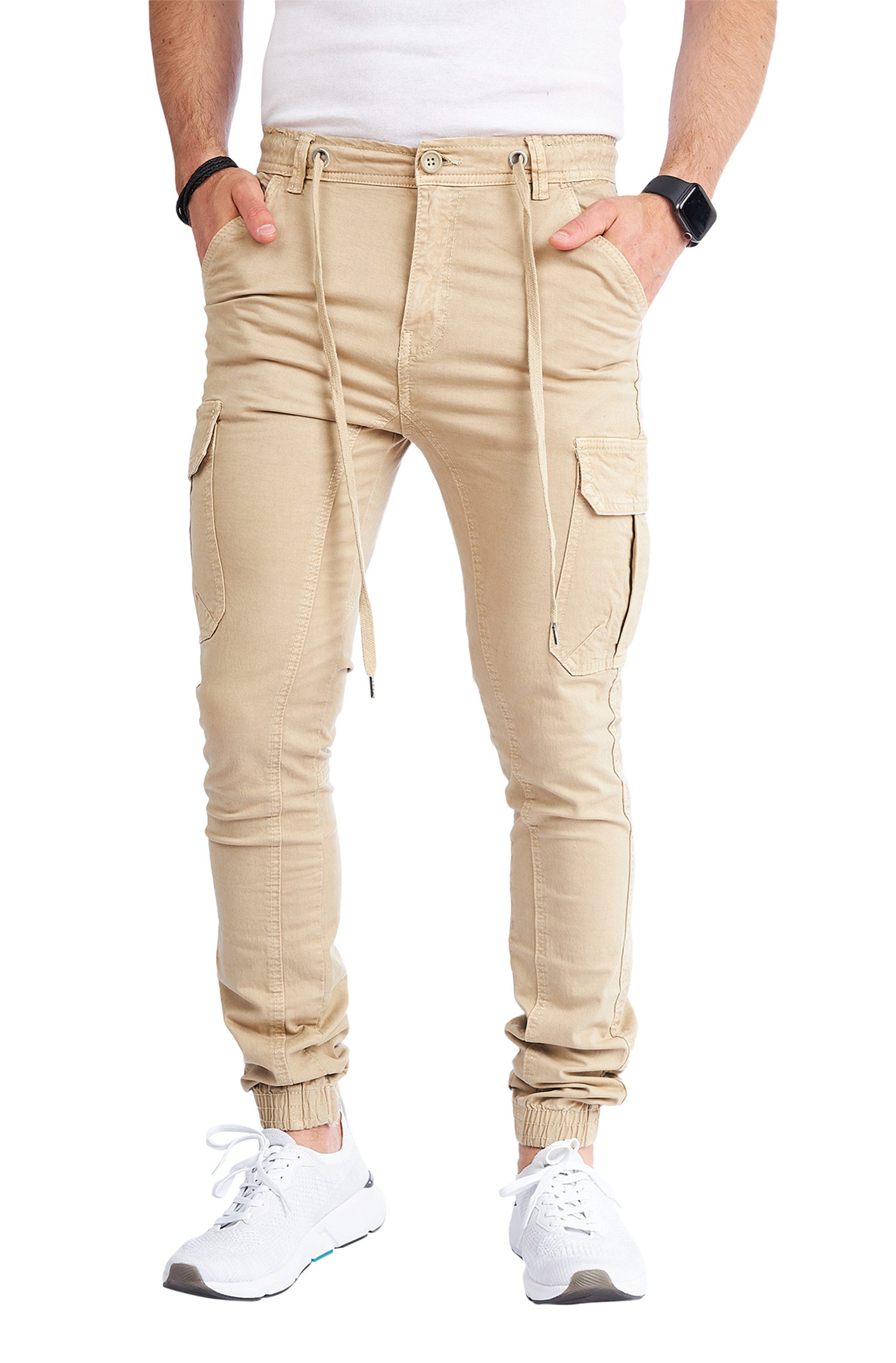 Styleko Cargohose Slim fit Cargohose Herren günstig online kaufen