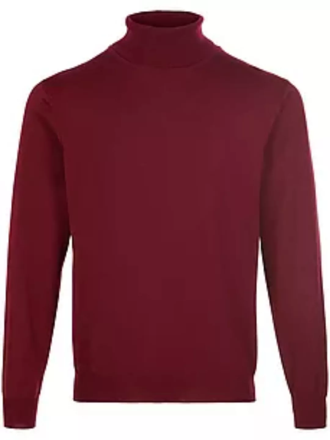 Rollkragen-Pullover Peter Hahn rot günstig online kaufen