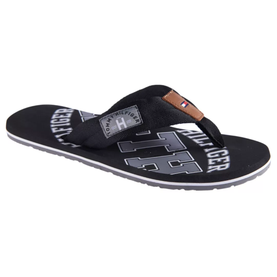 Tommy Hilfiger Zehentrenner "ESSENTIAL TH BEACH SANDAL", Sommerschuh, Schla günstig online kaufen