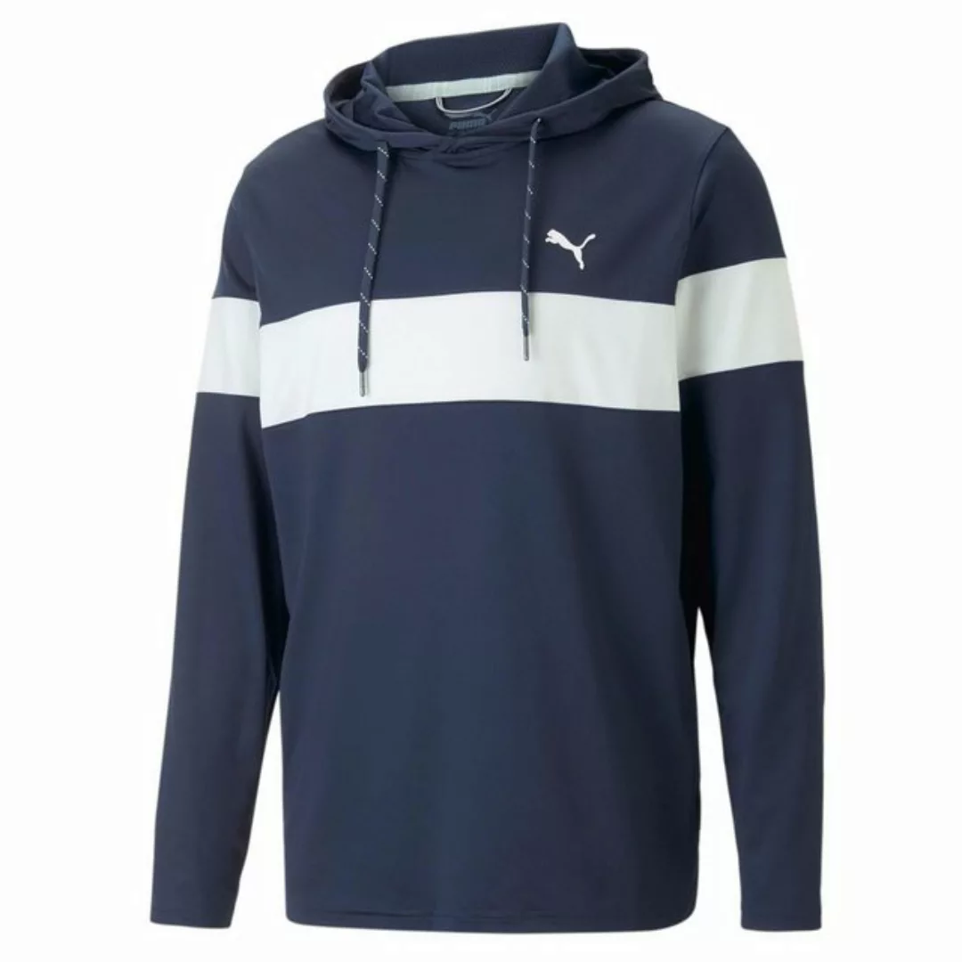 PUMA Trainingspullover Puma Golf Hoodie Mattr Colorblock Navy-Weiß Herren günstig online kaufen