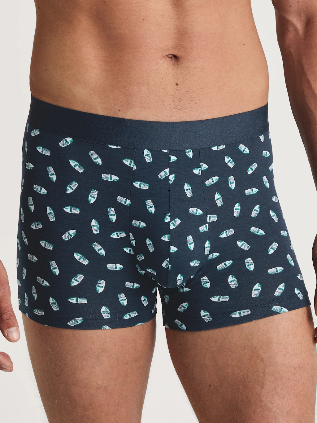 CALIDA Boxershorts "Cotten Code Design", mit weichem Elastikbund günstig online kaufen