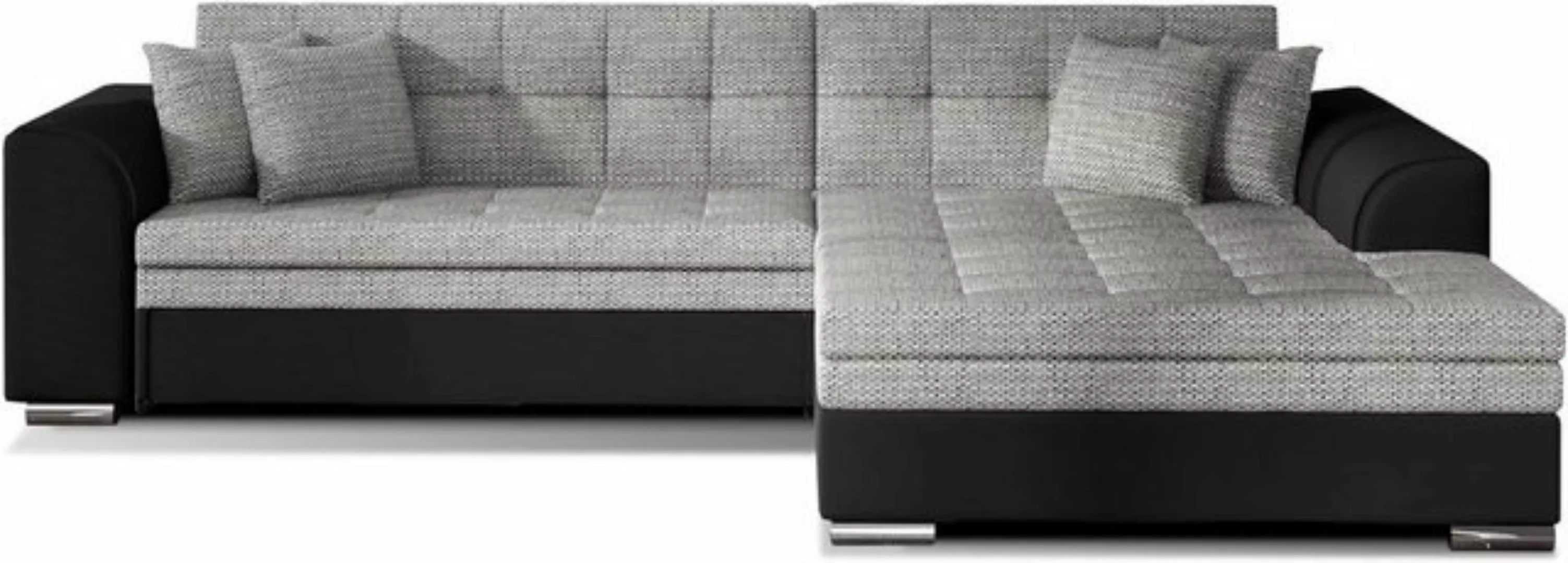 MOEBLO Ecksofa Moreno, Couch für Wohnzimmer, Schlafsofa Sofagarnitur Sofa E günstig online kaufen