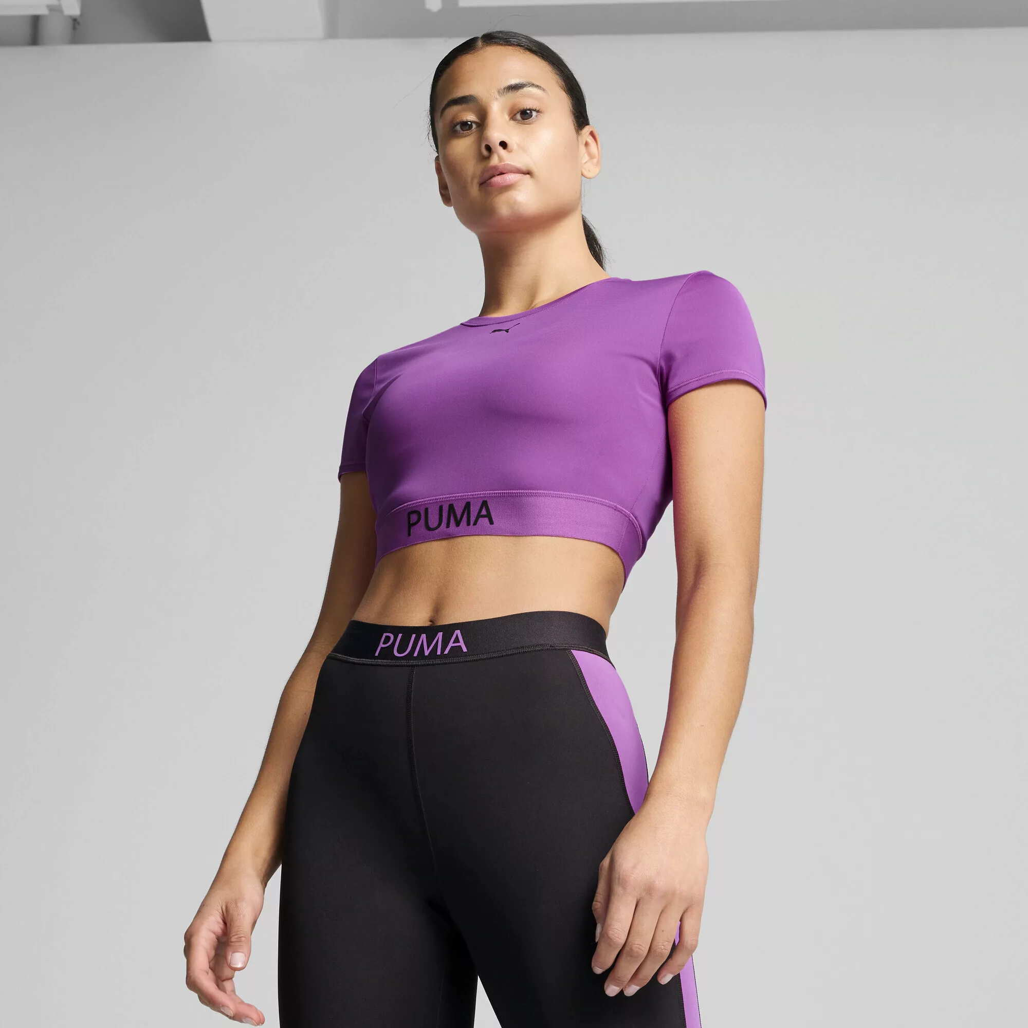 PUMA Trainingsshirt "PUMA STRONG Crop T-Shirt Damen" günstig online kaufen