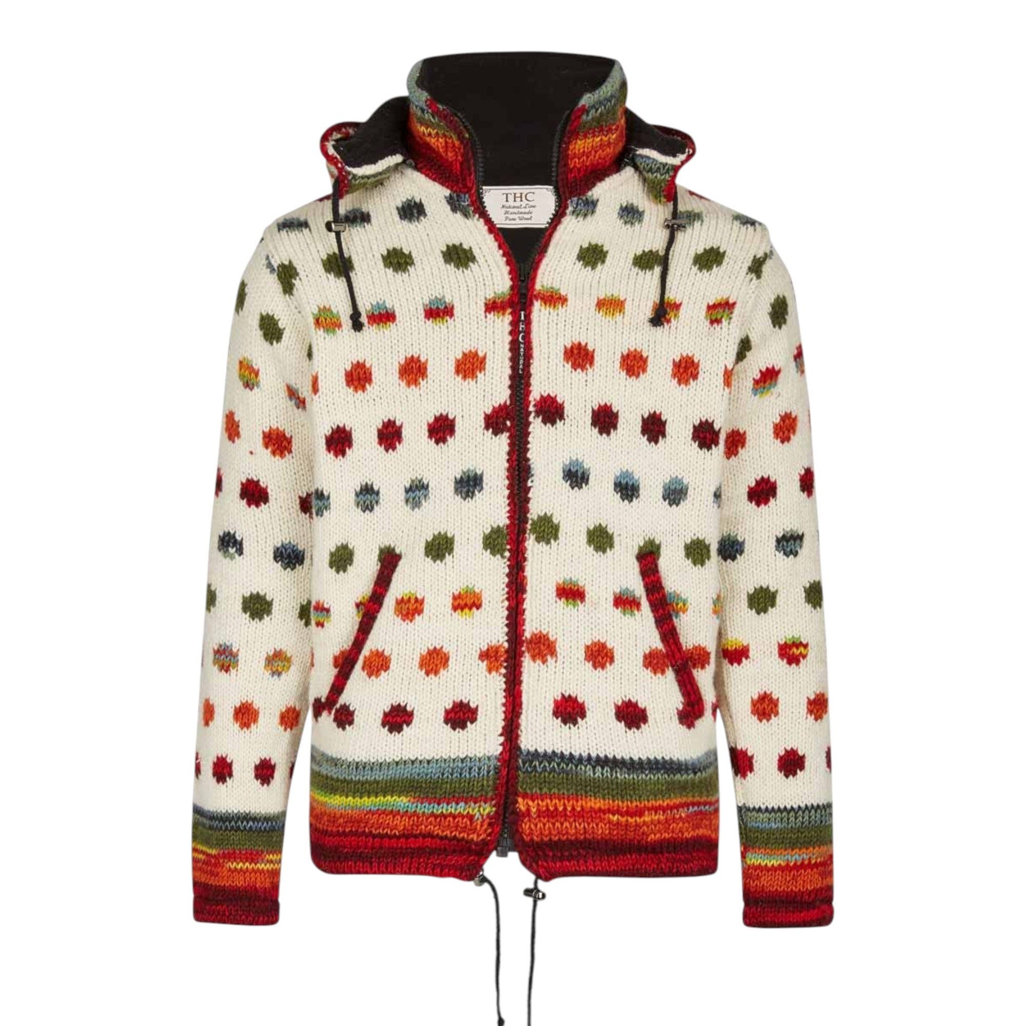 THC Natural Line Strickjacke THC Schafwollstrickjacke günstig online kaufen