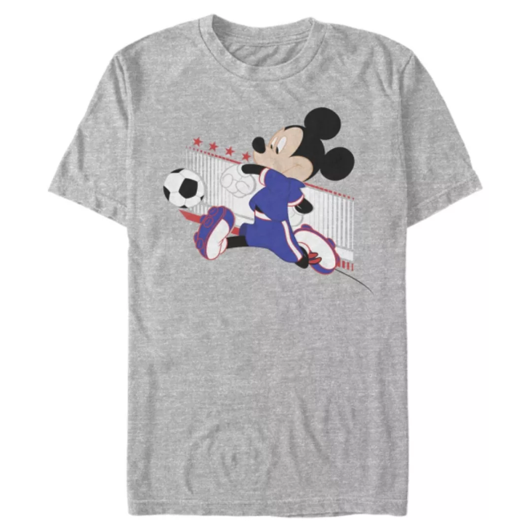 Disney Classics - Micky Maus - Micky Maus Japan Kick - Männer T-Shirt günstig online kaufen