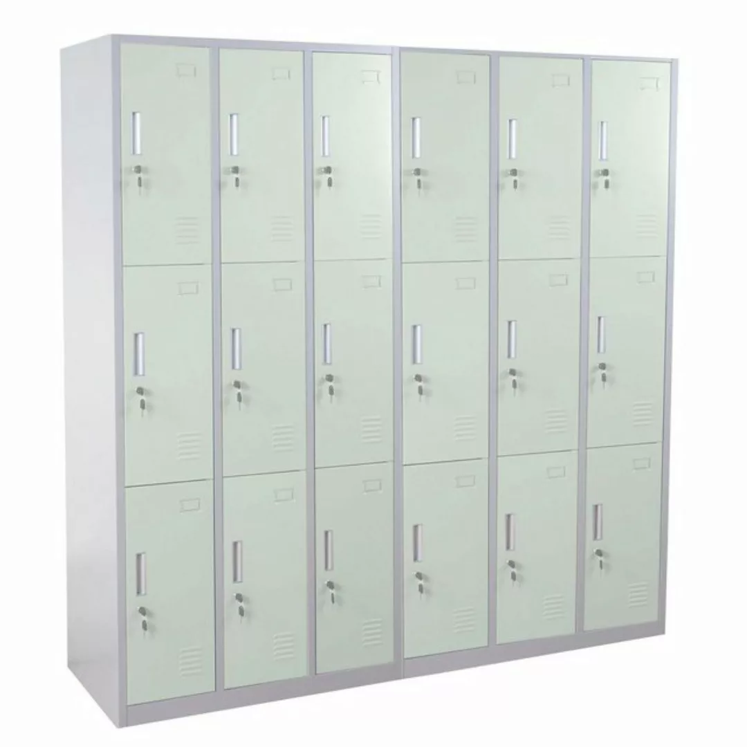 MCW Mehrzweckschrank Preston T829-18 Metallschrank, Drehriegelschloss inkl. günstig online kaufen