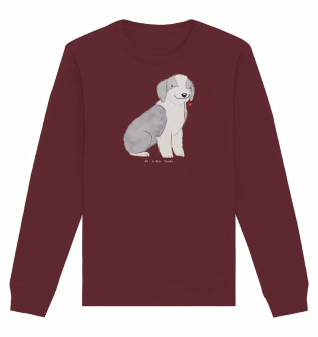 Mr. & Mrs. Panda Longpullover Größe L Bearded Collie Moment - Burgundy - Ge günstig online kaufen