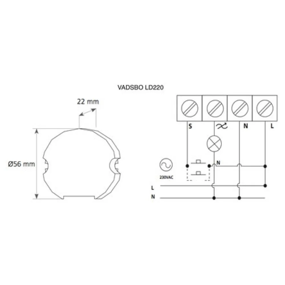 Universal Tastdimm Modul LD220 günstig online kaufen