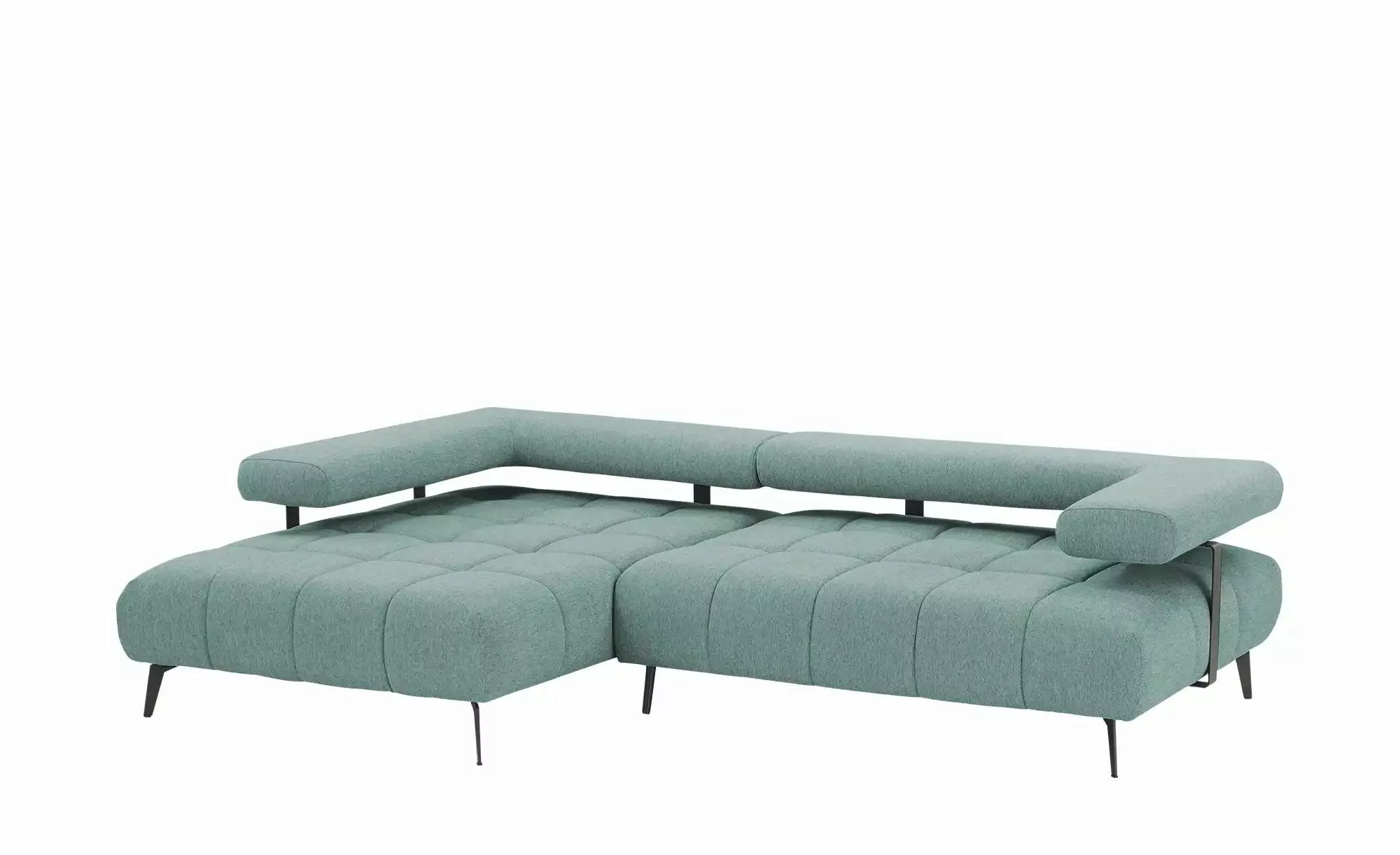 switch Ecksofa  MAGNETIC ¦ türkis/petrol ¦ Maße (cm): B: 266 H: 69 T: 180 P günstig online kaufen