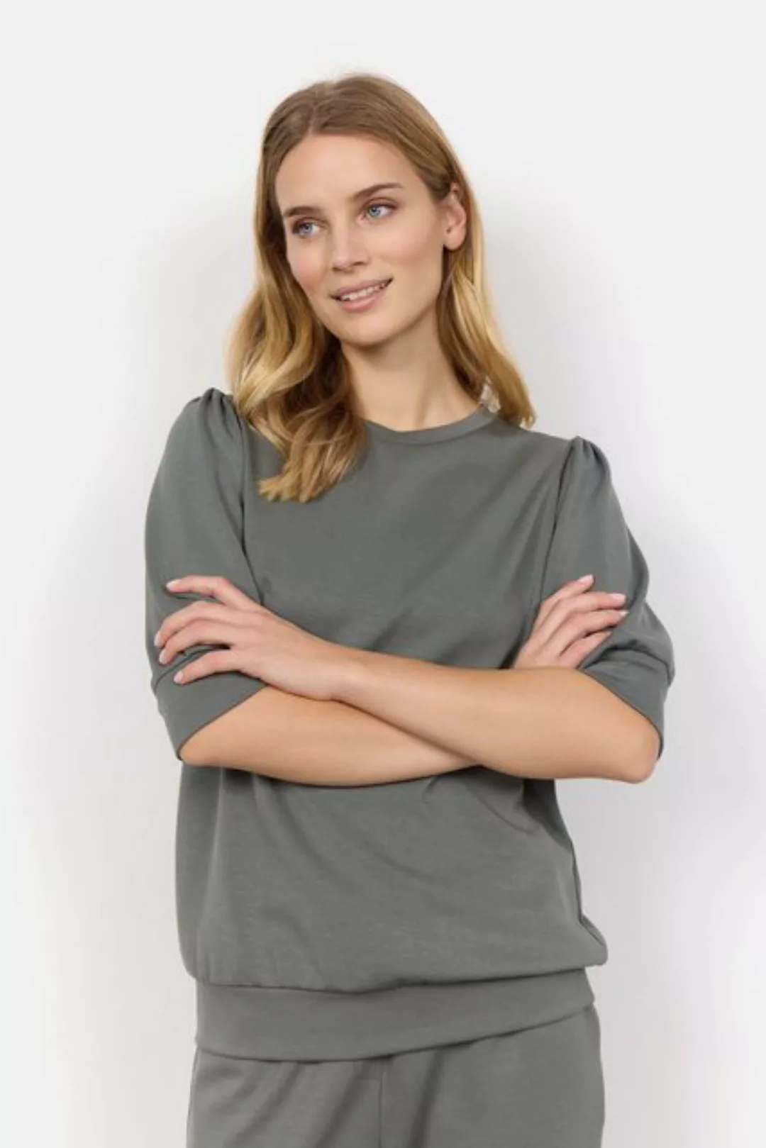 soyaconcept T-Shirt Soyaconcept Shirt Banu in Misty (1-tlg) Nicht Vorhanden günstig online kaufen