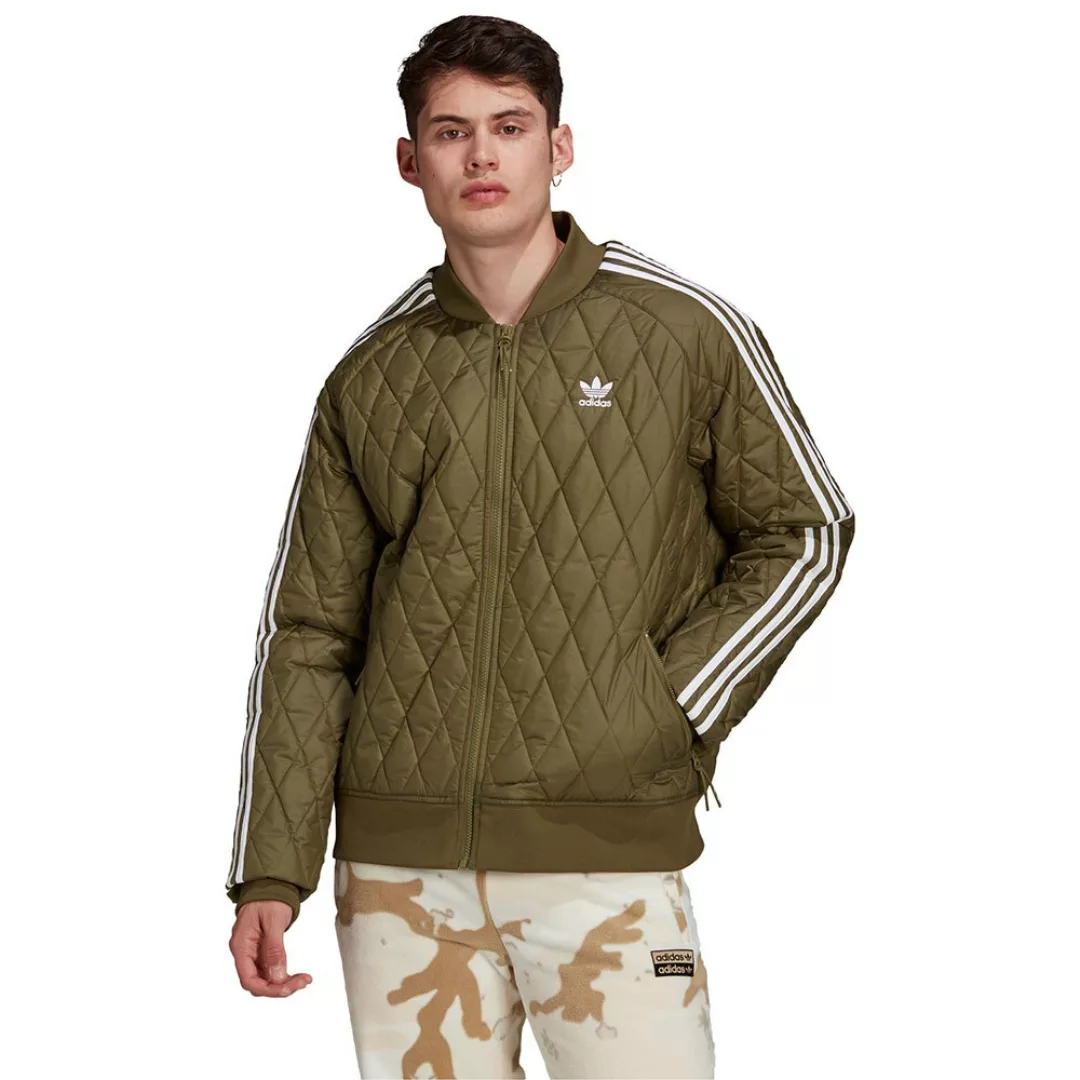 Adidas Originals Quilted Sst Sweatshirt XL Focus Olive günstig online kaufen