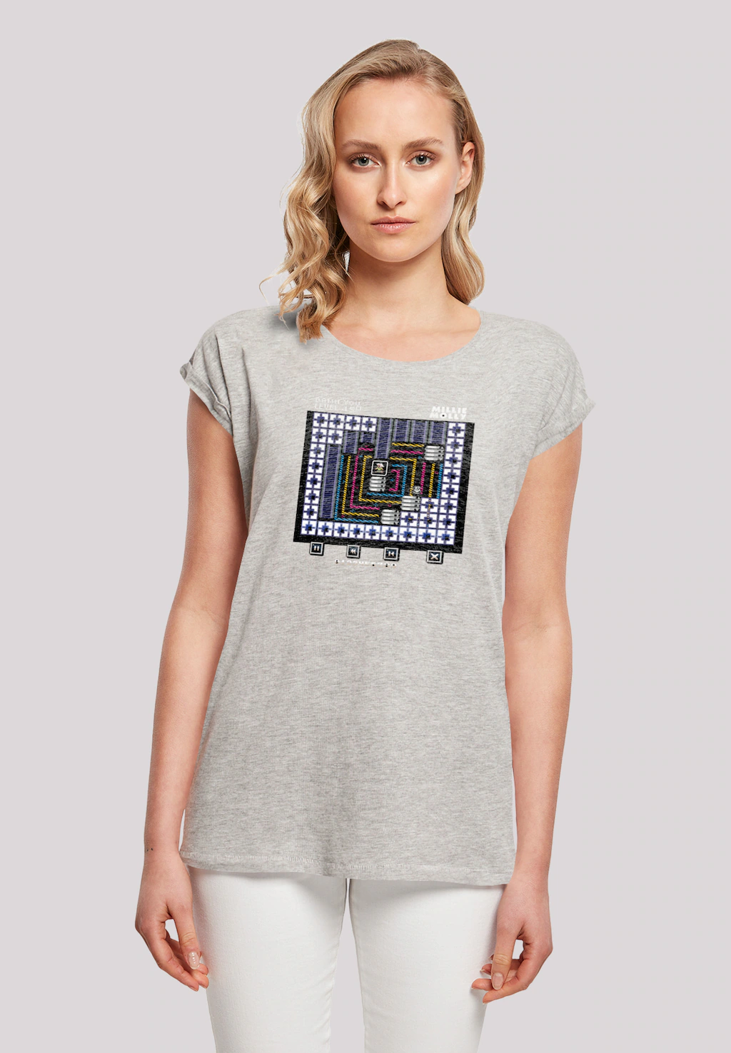 F4NT4STIC T-Shirt "Retro Gaming Level 45", Print günstig online kaufen