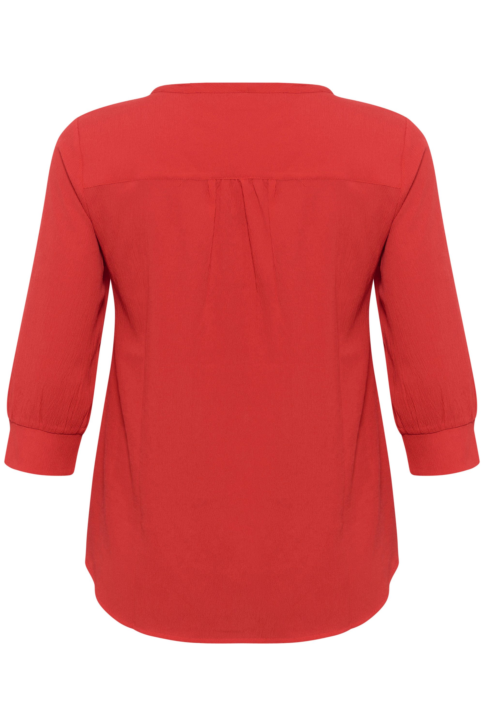 KAFFE Curve Langarmbluse Langarm-Bluse KClunda Große günstig online kaufen