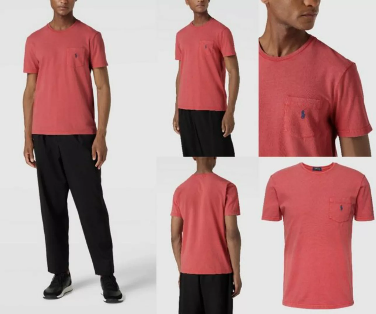 Ralph Lauren T-Shirt POLO RALPH LAUREN VINTAGE LINO COTTON POCKET TEE T-Shi günstig online kaufen