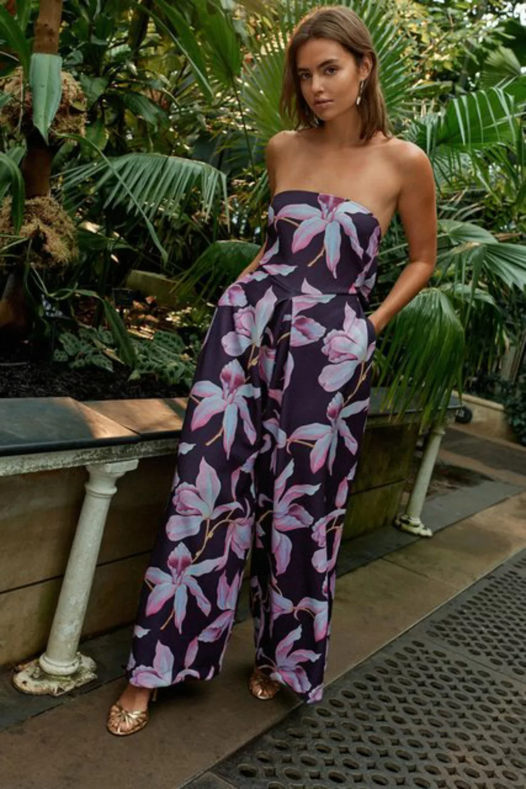 Next Jumpsuit Kew Collection Bandeau-Jumpsuit (1-tlg) günstig online kaufen