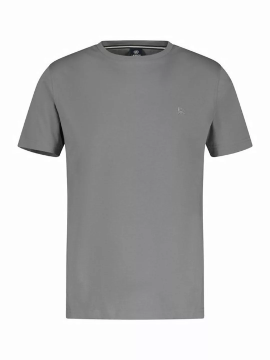 LERROS T-Shirt LERROS Basic T-Shirt mit Logostitch, unifarben günstig online kaufen