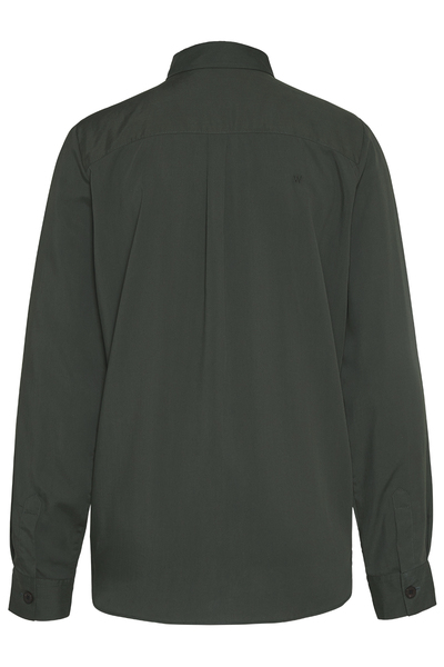 Damen Bluse Aus Lyocell (Tencel) "Utility Blouse Tencel" günstig online kaufen