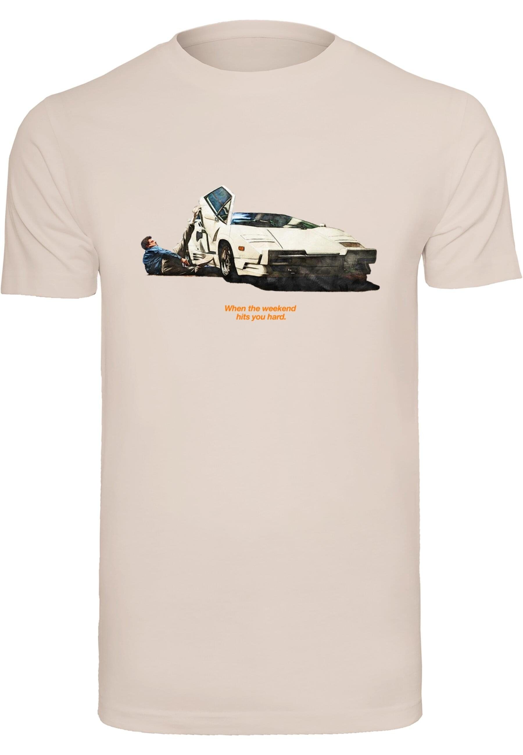 MisterTee T-Shirt "MisterTee Herren Weekend Wolf Tee", (1 tlg.) günstig online kaufen