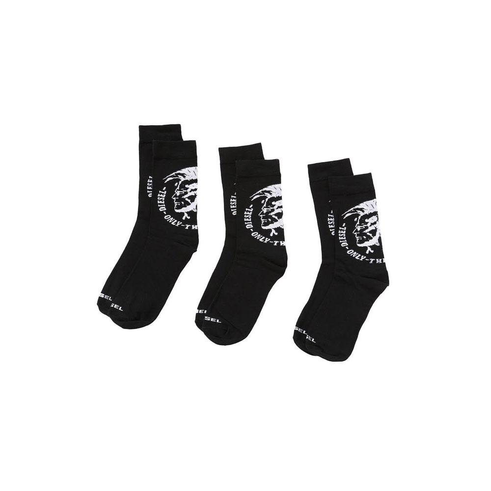 Diesel Ray Socken 3 Paare EU 43-46 Black günstig online kaufen