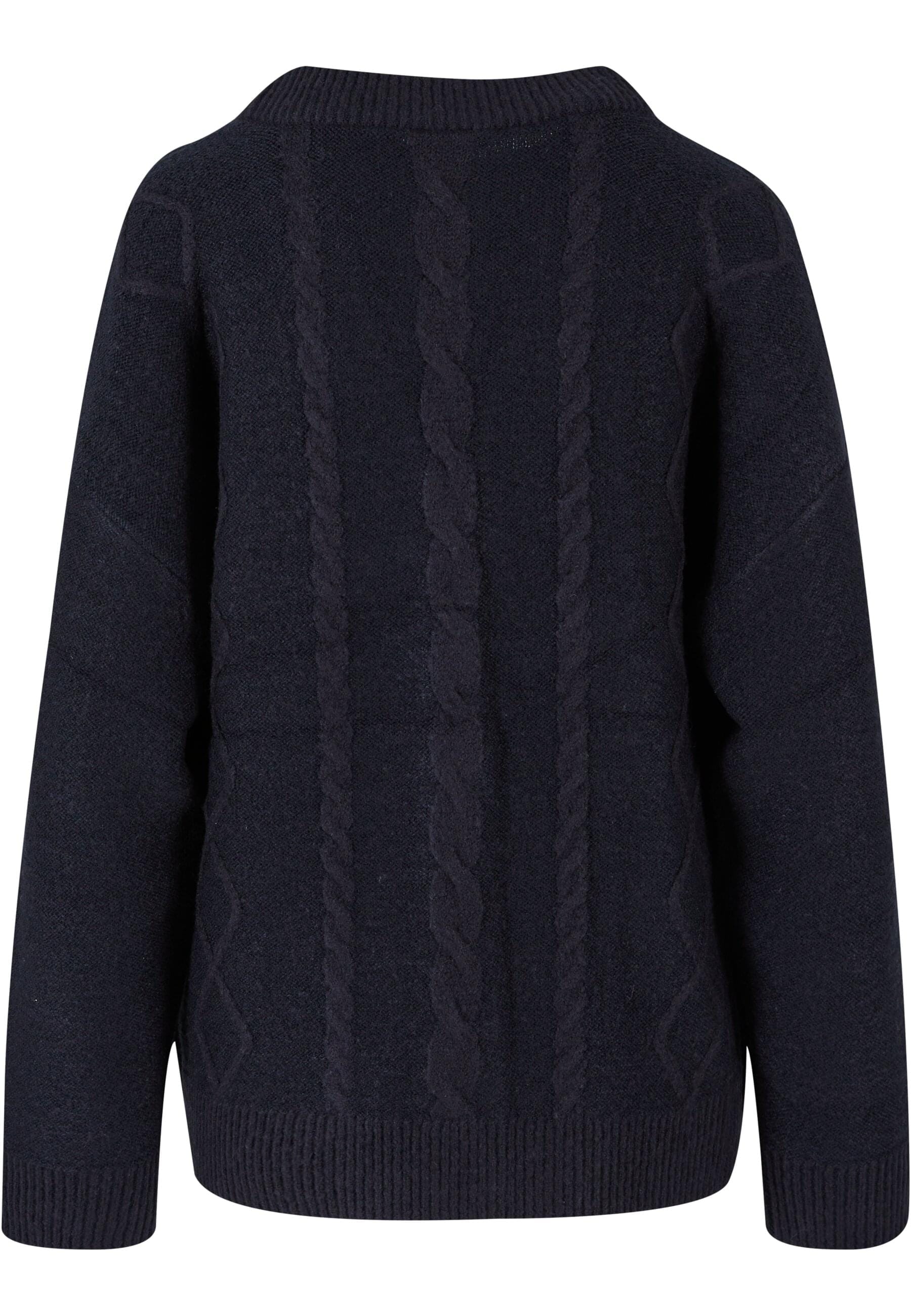 URBAN CLASSICS Strickjacke "Urban Classics Damen Ladies Cabel Knit Cardigan günstig online kaufen