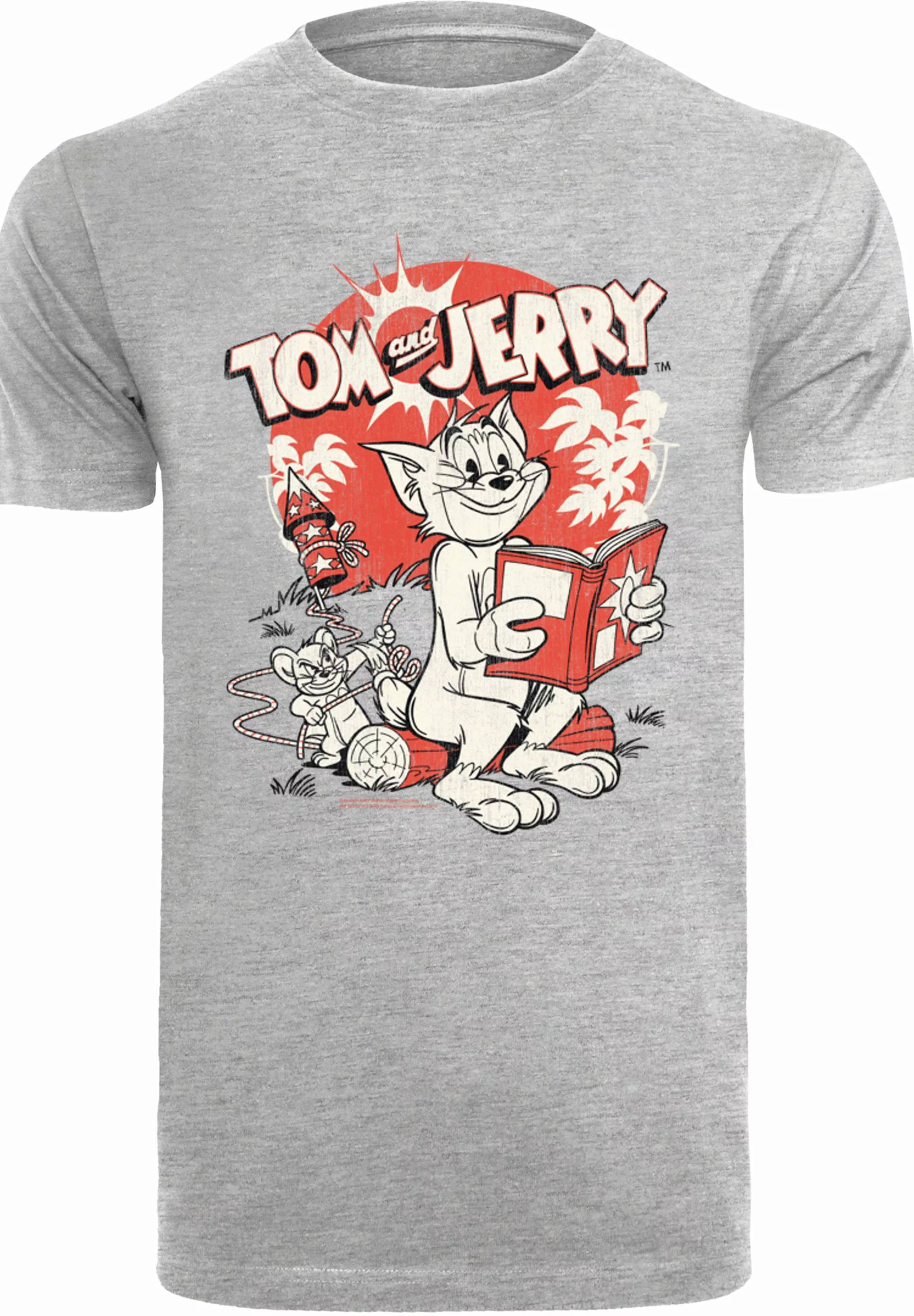 F4NT4STIC T-Shirt "Tom und Jerry Rocket Prank", Herren,Premium Merch,Regula günstig online kaufen