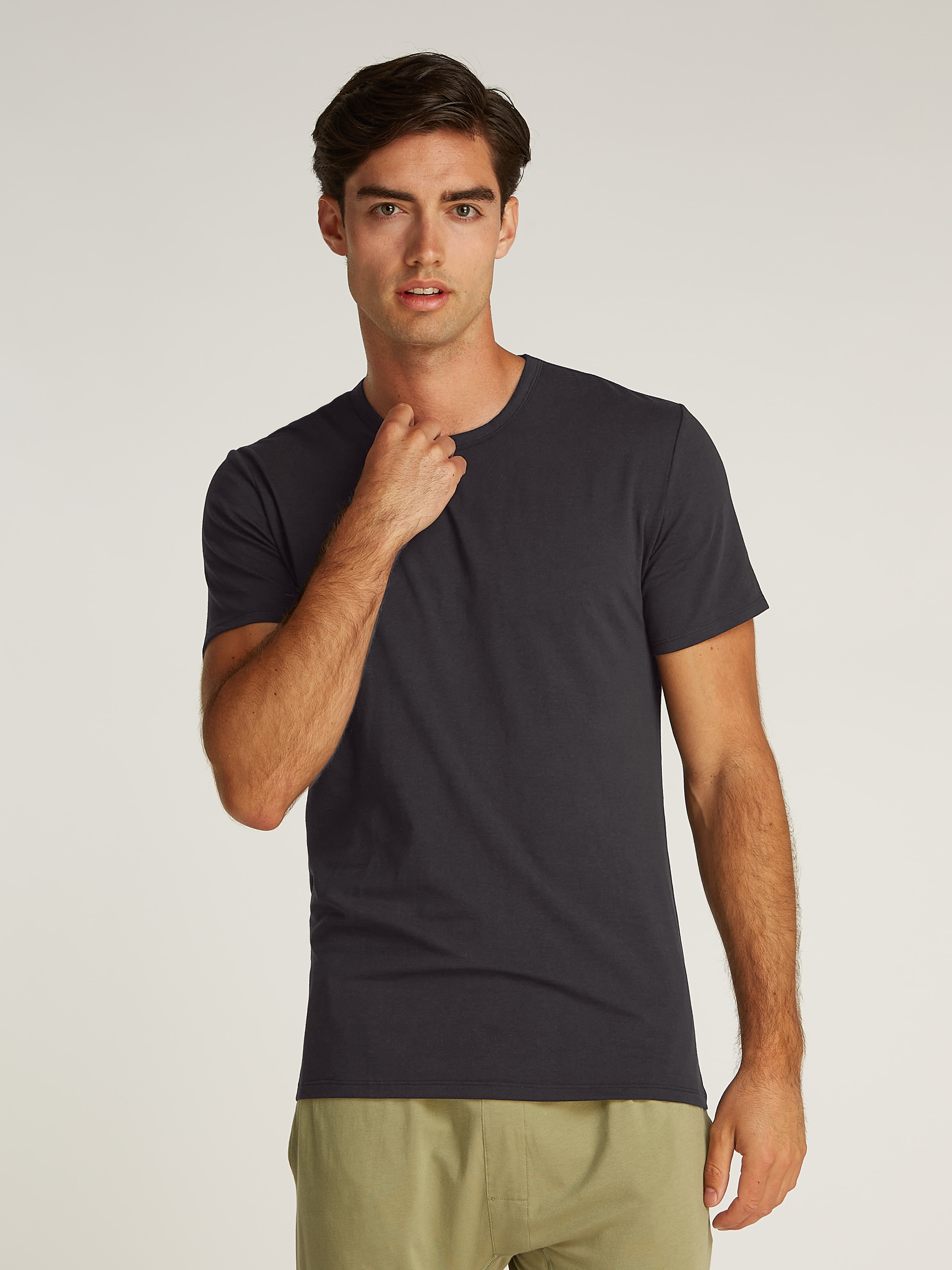 Calvin Klein Underwear T-Shirt "SHORT SLEEVE CREW NECK 3PK", (Packung, 3 tl günstig online kaufen