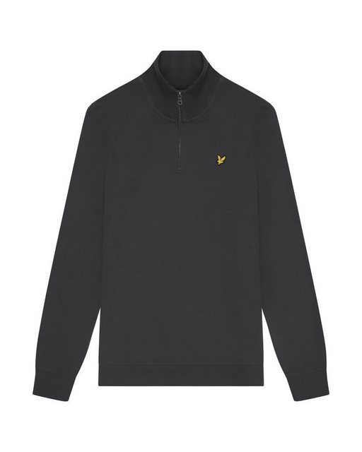 Lyle & Scott Sweatshirt Herren, 100% Baumwolle, 1/4 Zip günstig online kaufen