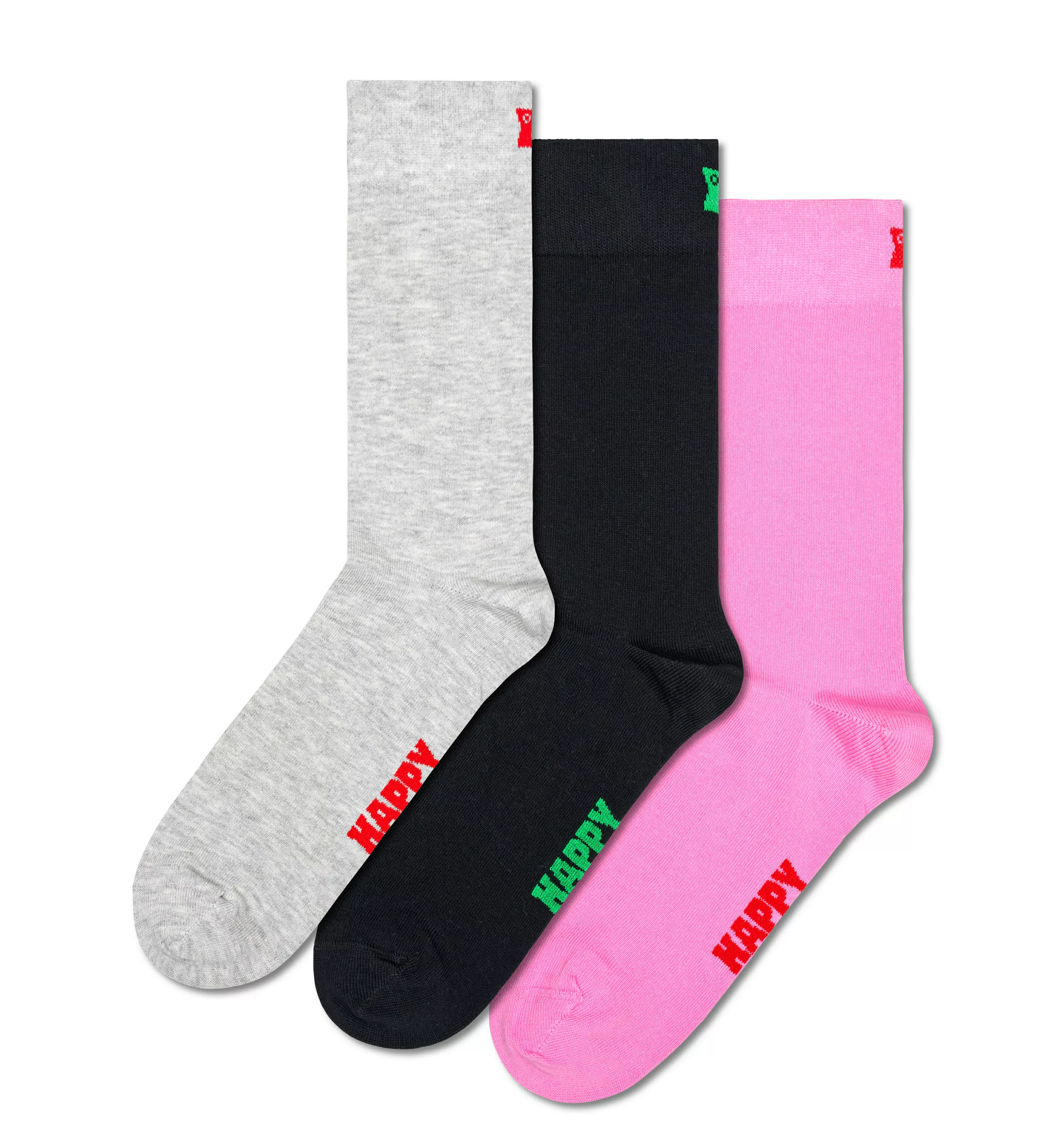 Happy Socks Socken, (3er Pack), mit verspielten Farben günstig online kaufen