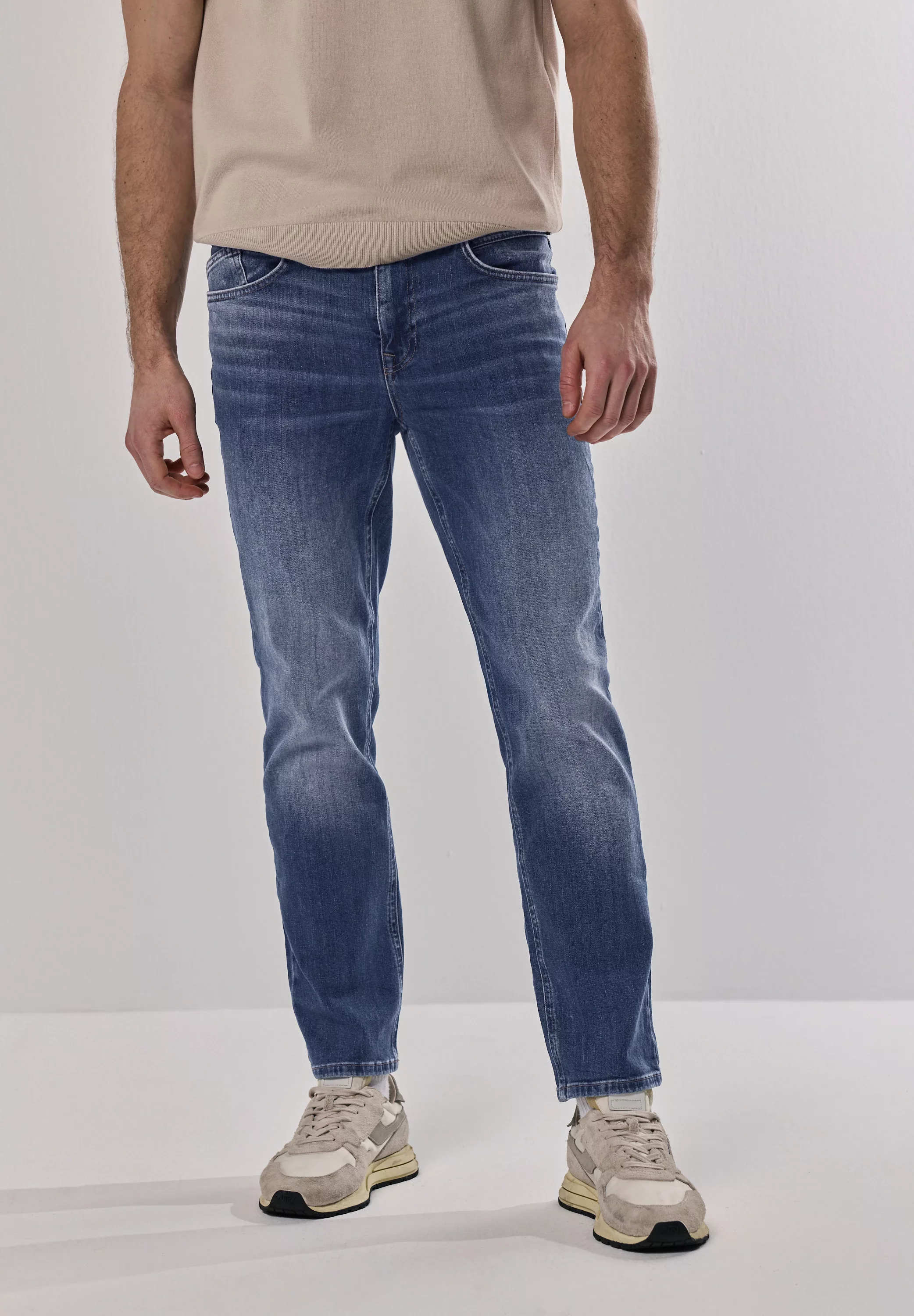 STREET ONE MEN Slim-fit-Jeans, 5-Pocket-Style günstig online kaufen