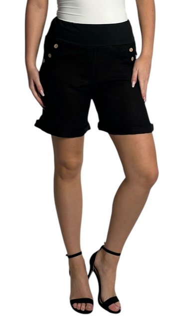 Mississhop Leinenhose 100 % Leinen Damen Shorts Leinenshorts Bermuda kurze günstig online kaufen